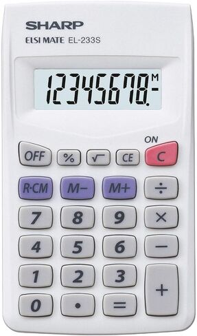 El-233S - Pocket Calculator in Saudi Arabia