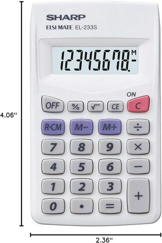 El-233S - Pocket Calculator in Saudi Arabia