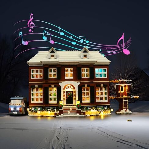 إضاءة LED متوافقة مع Lego Home وحدها 21330 ، مجموعة الضوء المتوافقة مع LEGO 21330 ، مع إعطاء الضوء للنموذج ، لا تضمن مجموعة النموذج （إصدار الموسيقى） in Saudi Arabia