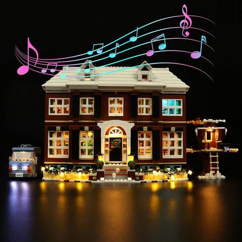 إضاءة LED متوافقة مع Lego Home وحدها 21330 ، مجموعة الضوء المتوافقة مع LEGO 21330 ، مع إعطاء الضوء للنموذج ، لا تضمن مجموعة النموذج （إصدار الموسيقى） in Saudi Arabia