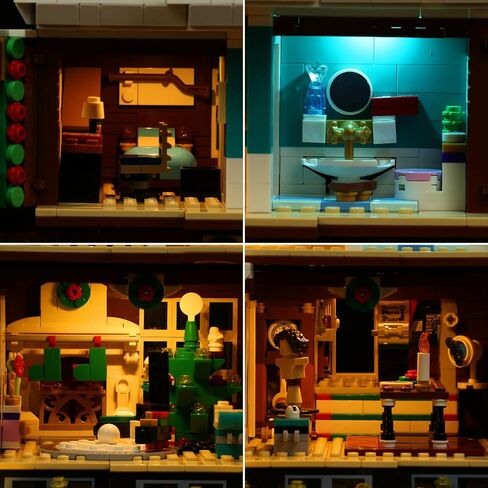 إضاءة LED متوافقة مع Lego Home وحدها 21330 ، مجموعة الضوء المتوافقة مع LEGO 21330 ، مع إعطاء الضوء للنموذج ، لا تضمن مجموعة النموذج （إصدار الموسيقى） in Saudi Arabia