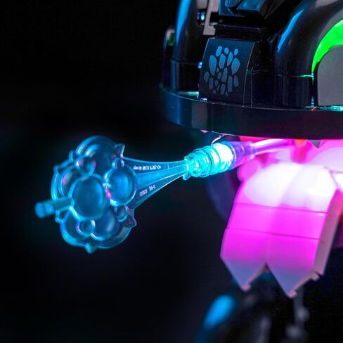 إضاءة LED متوافقة مع Lego كيفية تدريب Dragon الخاص بك بلا أسنان 10375 ، Touch الإصدار Light Kit متوافق مع Lego iconslyless 10375 ، لم يتم تضمين مجموعة الطراز - فقط الأضواء in Saudi Arabia