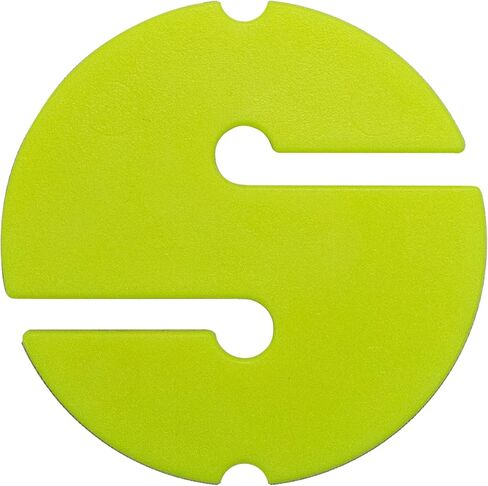 Scuba Choice Cave Diving Line Circle Marker 10-Piece Pack, Orange in Saudi Arabia
