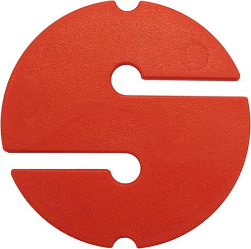 Scuba Choice Cave Diving Line Circle Marker 10-Piece Pack, Orange in Saudi Arabia