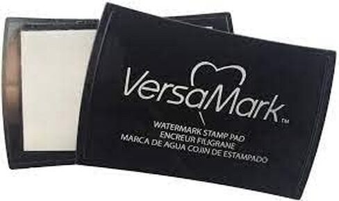 Tsukineko Versamark Watermark Embossing Bundles - Versamark Clear Watermark Stamp Pad - One Clear Embossing Ink Pad and Reinker - with Trebbies Detail Sticks in Saudi Arabia