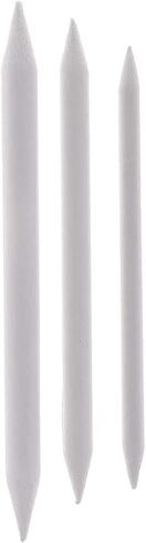 3 Sizes Blending White Smudge Stump Stick Art Drawing Tools Deft Art Pencils, Drawing Pencils Sketch Pens for Artists Students Beginner for Student Artist Charcoal Sketch Drawing Tools in Saudi Arabia