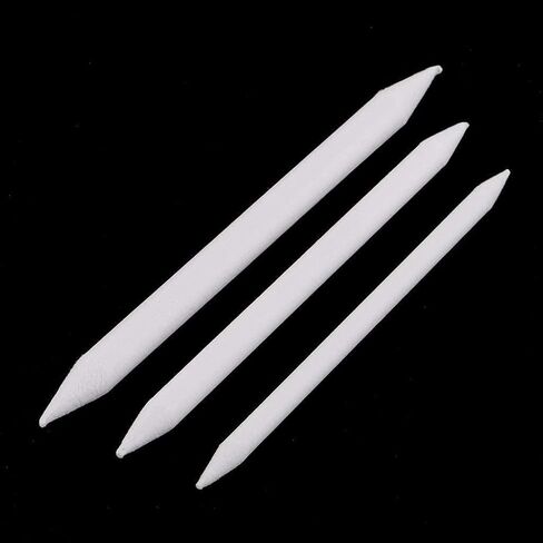 3 Sizes Blending White Smudge Stump Stick Art Drawing Tools Deft Art Pencils, Drawing Pencils Sketch Pens for Artists Students Beginner for Student Artist Charcoal Sketch Drawing Tools in Saudi Arabia