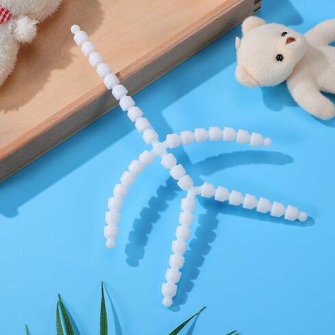 TEHAUX Movable Doll Skeleton with Flexible Armature, 20cm Adjustable Ball and Socket Joints, Adorable Doll Frame Toy for Crafting in Saudi Arabia