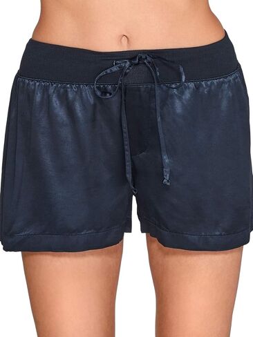 PJ Harlow womens Mikel Satin Boxer Short in Saudi Arabia