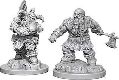 D&D Nolzurs Marvelous Unpainted Miniatures: Wave 6: Male Dwarf Barbarian in Saudi Arabia