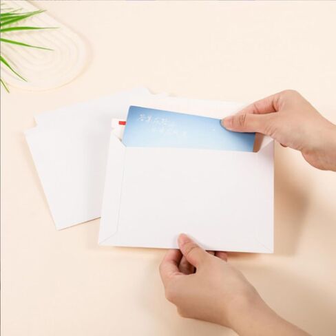 مظاريف 5 × 7 ، 50 حزمة ، وبيضاء A7envesults ， قابلة للطباعة ， الختم الذاتي ， إنه ينطبق على الدعوات ، وبطاقات المعايدة ، وحفلات الزفاف ، والبطاقات البريدية ، والصور ، وبطاقات المعايدة in Saudi Arabia