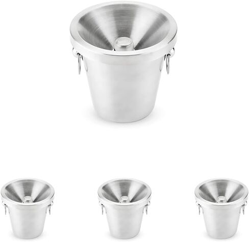 True Wine Tasting Dump Bucket Spittoon (64oz) for Wine, Whiskey, Cocktails, Tobacco, Alcohol Spit Cup | 2-Piece Design with Removable Lid in Saudi Arabia