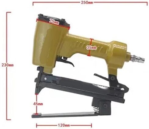 Professional Pneumatic Upholstery Stapler 1022J Pneumatic Staple Gun Nail Gun Book Air Nailer Stapler in Saudi Arabia