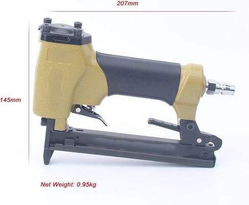Professional Pneumatic Upholstery Stapler 8016B Pneumatic Stapler Air Staples Gun for Making Sofa Furniture in Saudi Arabia