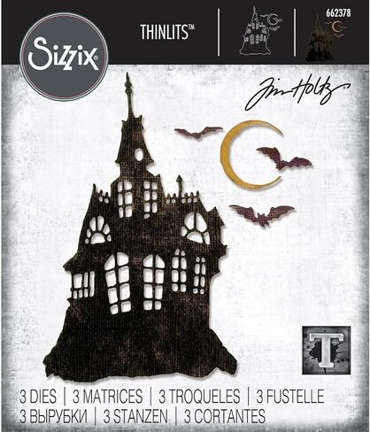 Sizzix Tim Holtz Thinlits Die Haunted House - 662378 in Saudi Arabia
