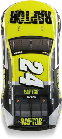 LOSI 1/12 NASCAR RC RACE CAR WILLIAM BYRON NO. 24 2025 RAPTOR CHEVROLET ZL1 2S AWD تم تجاهلها على الطريق وشاحن تضمنت LOS1122524 الأسود LOS1122524 in Kuwait