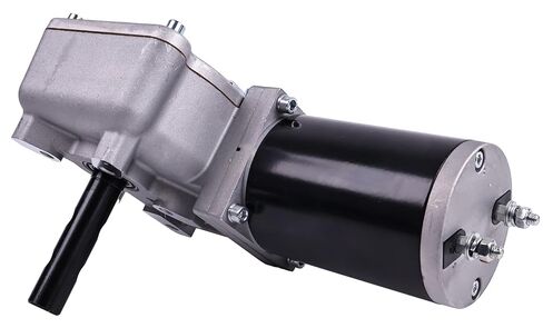 JZGRDN 90: 1 12V 0.8HP DUMP TRACK ROLL MOTION مع غطاء الكروم 600W 40 دورة في الدقيقة in Kuwait