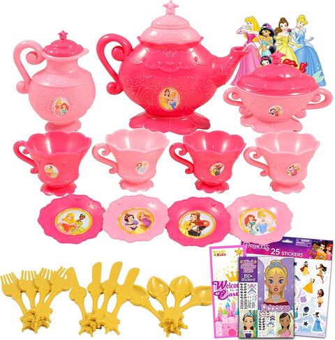Disney Princess PlaySet Datire - حزمة من 26 PC Plitical Princess Princed Time Time مع ملصقات Disney Princess ، المزيد | PlaySet للأطفال الصغار in Kuwait
