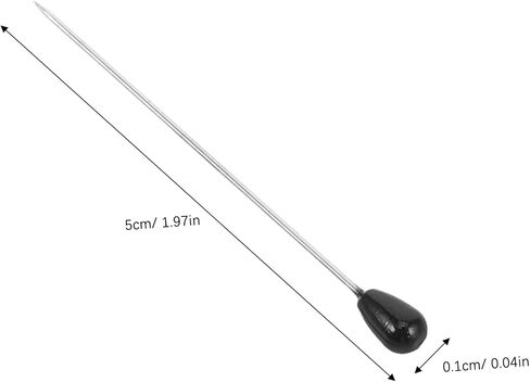 STOBOK 100pcs Teardrop Pearlized Head Pins for Sewing and Quilting Durable Straight Pins for Fabric Dressmaking DIY Crafts and Precision Handling Boost Sewing Efficiency and Accuracy in Saudi Arabia