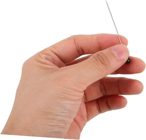 STOBOK 100pcs Teardrop Pearlized Head Pins for Sewing and Quilting Durable Straight Pins for Fabric Dressmaking DIY Crafts and Precision Handling Boost Sewing Efficiency and Accuracy in Saudi Arabia