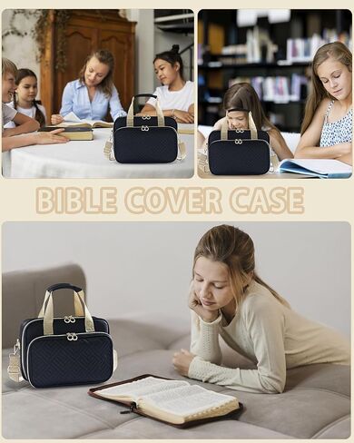 Zhitthome Bible Cover for Women Bible Journaling Kit ، 12 Highlighter in Saudi Arabia