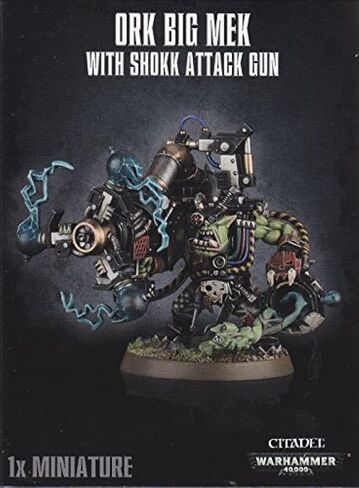 ألعاب ورشة عمل Warhammer 40K Ork Big Mek مع Shokk Attack Gun in Saudi Arabia