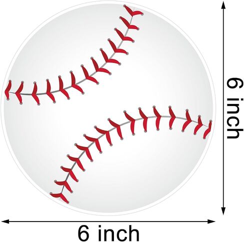 Ouneno 45 PCS Baseball Cetouts Sports Ball Clutouts for Bulletin Sport Classroom Baseball Birthday Baby Shower Party Paper Paper Baseball Clants for DIY Kids Projects in Saudi Arabia
