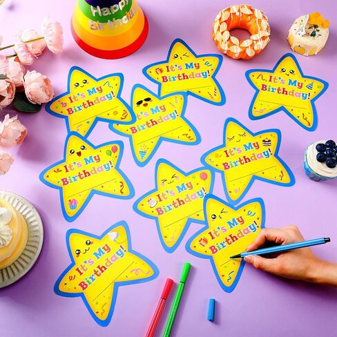 144 PCS إنه نجم عيد ميلادي شارات لاصقة ملصق عيد ميلاد النجمة تعليم القواطع لزخارف ألواح نشرة الفصول الدراسية مع 300 نقطة ملصق in Saudi Arabia