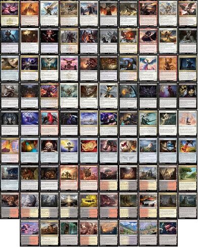 قائد النخبة Deck - Angel Demon Dragon - Kaalia of the Vast - Mardu Black Red White - EDH CEDH - 100 Card - Custom MTG Deck - قوي جدًا! in Saudi Arabia