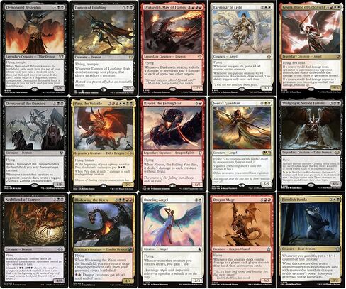 قائد النخبة Deck - Angel Demon Dragon - Kaalia of the Vast - Mardu Black Red White - EDH CEDH - 100 Card - Custom MTG Deck - قوي جدًا! in Saudi Arabia