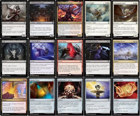 قائد النخبة Deck - Angel Demon Dragon - Kaalia of the Vast - Mardu Black Red White - EDH CEDH - 100 Card - Custom MTG Deck - قوي جدًا! in Saudi Arabia