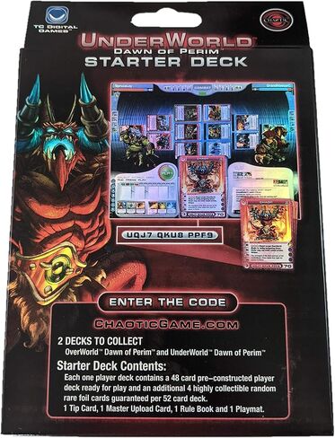 Chaotic Dawn of Perim Trading Card Game UnderWorld Starter Deck in Saudi Arabia
