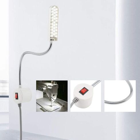Industrial Lighting Sewing Machine, LED Lights Multifunctional Flexible Work Lamp with Magnetic Mounting Base for Sewing Machine Drill Press in Saudi Arabia
