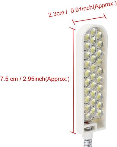 Industrial Lighting Sewing Machine, LED Lights Multifunctional Flexible Work Lamp with Magnetic Mounting Base for Sewing Machine Drill Press in Saudi Arabia