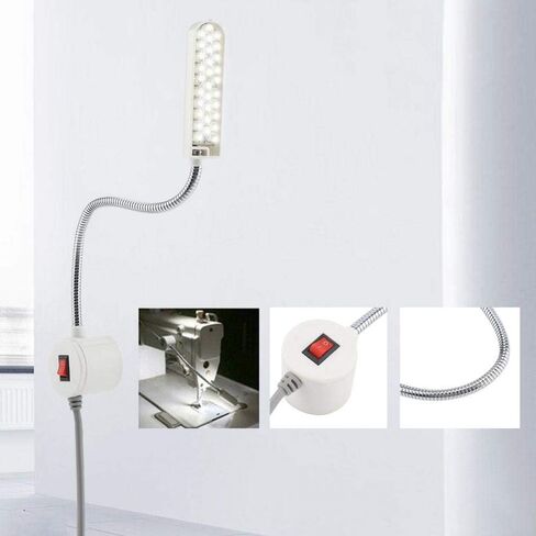 FDIT 30LED 2W Machine Machine Light مصباح عمل مع قاعدة مغناطيسية لضوء النهار مصباح مصباح مصباح مصباح مصباح مصباح متعدد الوظائف (US-Plug) in Saudi Arabia