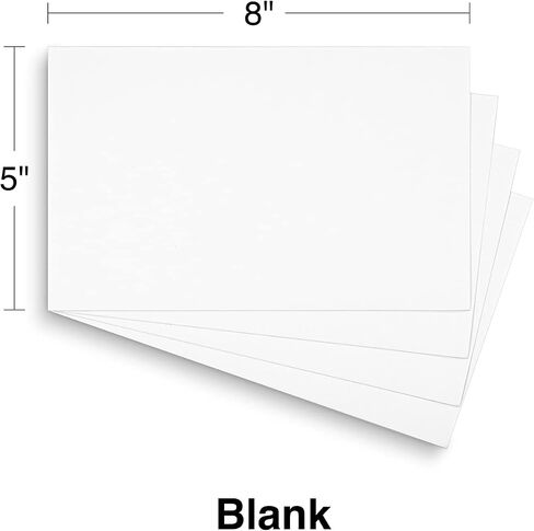 Staples 5-inch x 8-inch Index Cards, Blank, White, 1000/Carton (ST51005-CCVS) in Saudi Arabia