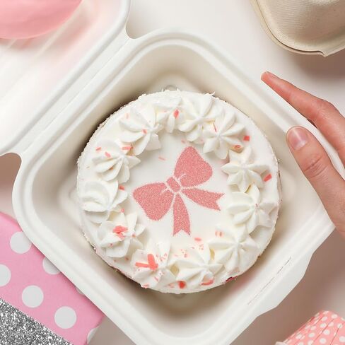Whaline 15 Pcs Bow Cookie Stencils Coquette Bowknot Airbrush Painting Stencils with Bead Chain Decorative Biscuit Cake Baking Templates for DIY Crafts Birthday Bachelorette Party in Saudi Arabia