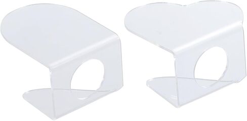 2Pcs Acrylic Color Mixing Palette Lightweight Art Paint Box for Easy Cleanup for Amateur Professional Artists for DIY Painting Projects in Kuwait