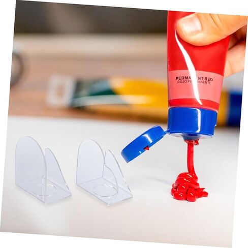 2Pcs Acrylic Color Mixing Palette Lightweight Art Paint Box for Easy Cleanup for Amateur Professional Artists for DIY Painting Projects in Kuwait