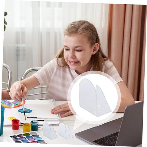 2Pcs Acrylic Color Mixing Palette Lightweight Art Paint Box for Easy Cleanup for Amateur Professional Artists for DIY Painting Projects in Kuwait