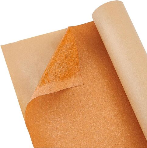 BENECREAT 15.9x59inch Self-Adhesive Leather Stiffener Roll, Leather Bag Liner Craft Supplies for Bag Handmaking, Bonded Sheet for Handbag Reinforcement, Dark Orange, 1mm Thick in Saudi Arabia