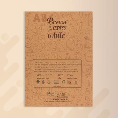 كتاب تمرين Packmate A4 (حزمة 3) - يحكم الورق المعاد تدويره 100 ٪ كتابًا كبيرًا in Saudi Arabia