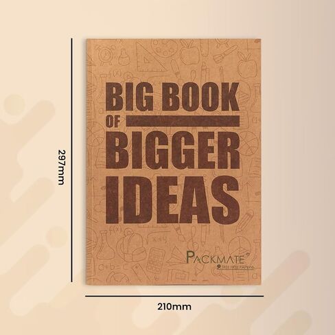 كتاب تمرين Packmate A4 (حزمة 3) - يحكم الورق المعاد تدويره 100 ٪ كتابًا كبيرًا in Saudi Arabia