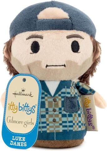 Hallmark itty bittys Gilmore Girls Plush (Luke) 4 "Mini Studed Animal ، Mom Gift for Mother's Day in Kuwait