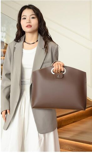 large capacity handbag to work commuting briefcase, in Saudi Arabia