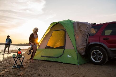 Napier Backroadz SUV Tent | Universal Fits All CUV’s, SUV’s, and Minivans​ | Sleeps 5 Adults | Grey & Green | 10'x10' (19100) in Saudi Arabia
