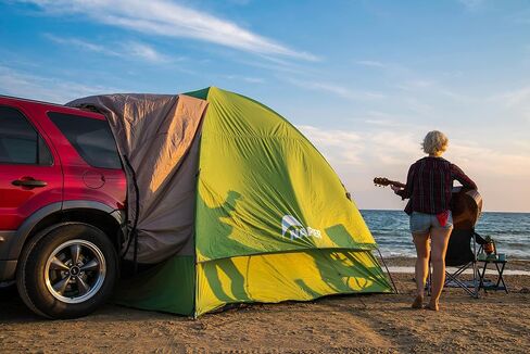 Napier Backroadz SUV Tent | Universal Fits All CUV’s, SUV’s, and Minivans​ | Sleeps 5 Adults | Grey & Green | 10'x10' (19100) in Saudi Arabia