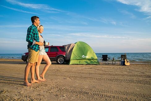 Napier Backroadz SUV Tent | Universal Fits All CUV’s, SUV’s, and Minivans​ | Sleeps 5 Adults | Grey & Green | 10'x10' (19100) in Saudi Arabia