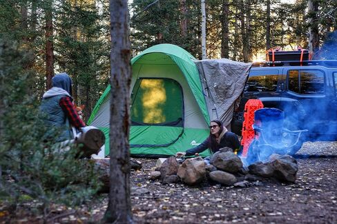 Napier Backroadz SUV Tent | Universal Fits All CUV’s, SUV’s, and Minivans​ | Sleeps 5 Adults | Grey & Green | 10'x10' (19100) in Saudi Arabia
