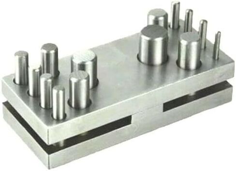 14 PC Disc Cutter Round 1/8"-5/8" Circle Shape Discs 3-16mm Punch Jewelry Making By JTS in Saudi Arabia